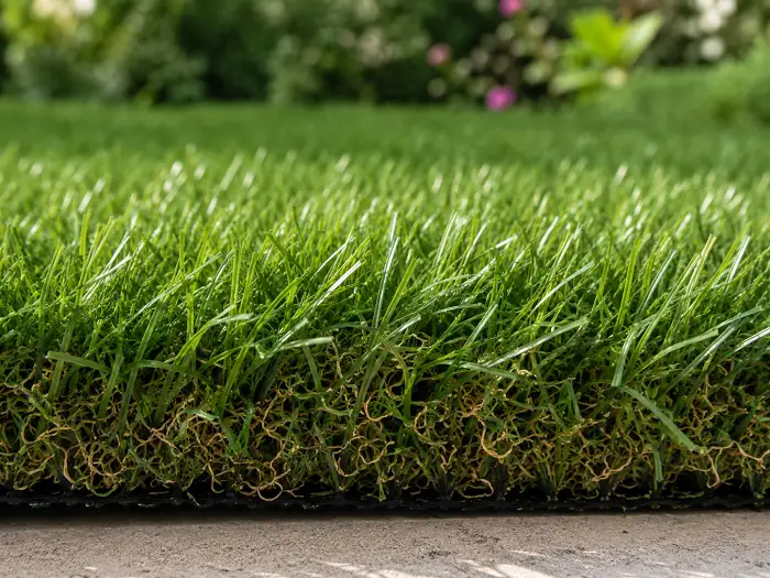 Landscape-grade artificial grass lawn