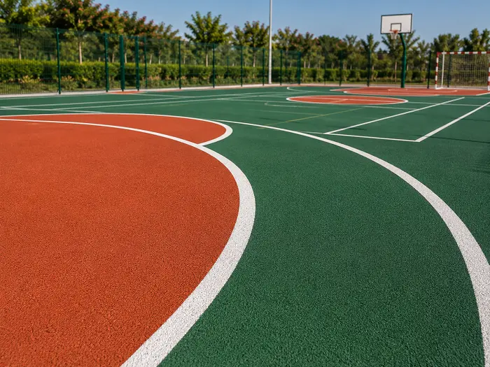 EPDM outdoor sports and MUGA surface