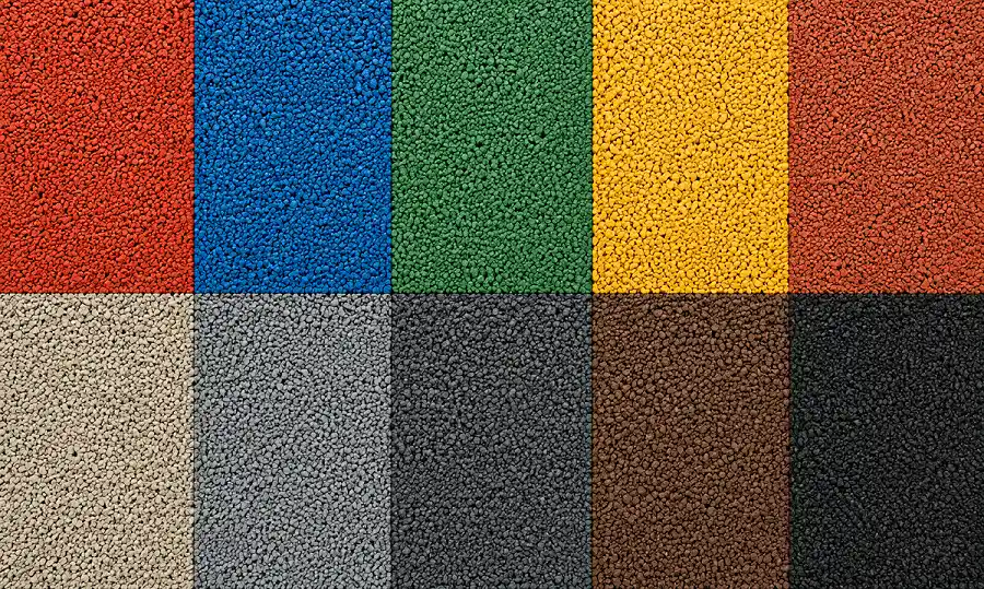 EPDM rubber colour and design options
