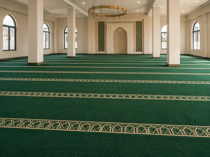 Masjid prayer hall carpet