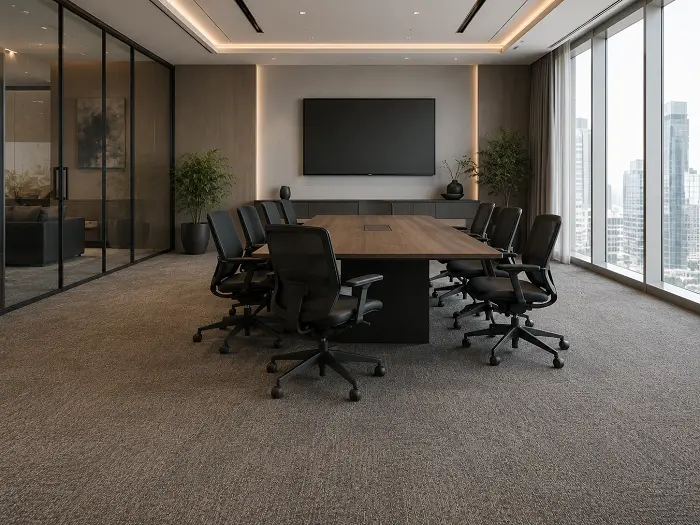 Carpet in a boardroom and meeting room