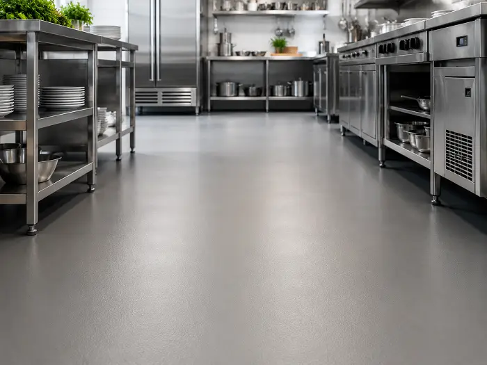 Polyurethane resin flooring