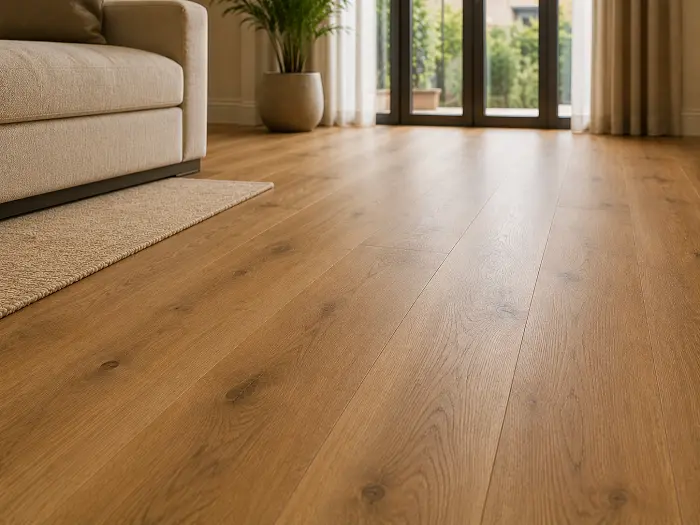 Engineered wood flooring