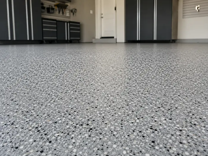 Garage floor coating