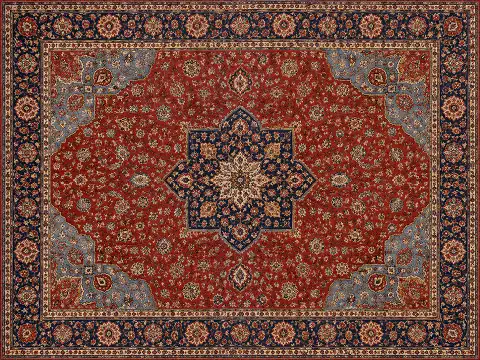 Turkish patterned rug