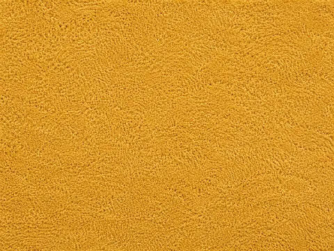 Golden ochre area rug in a warm yellow tone